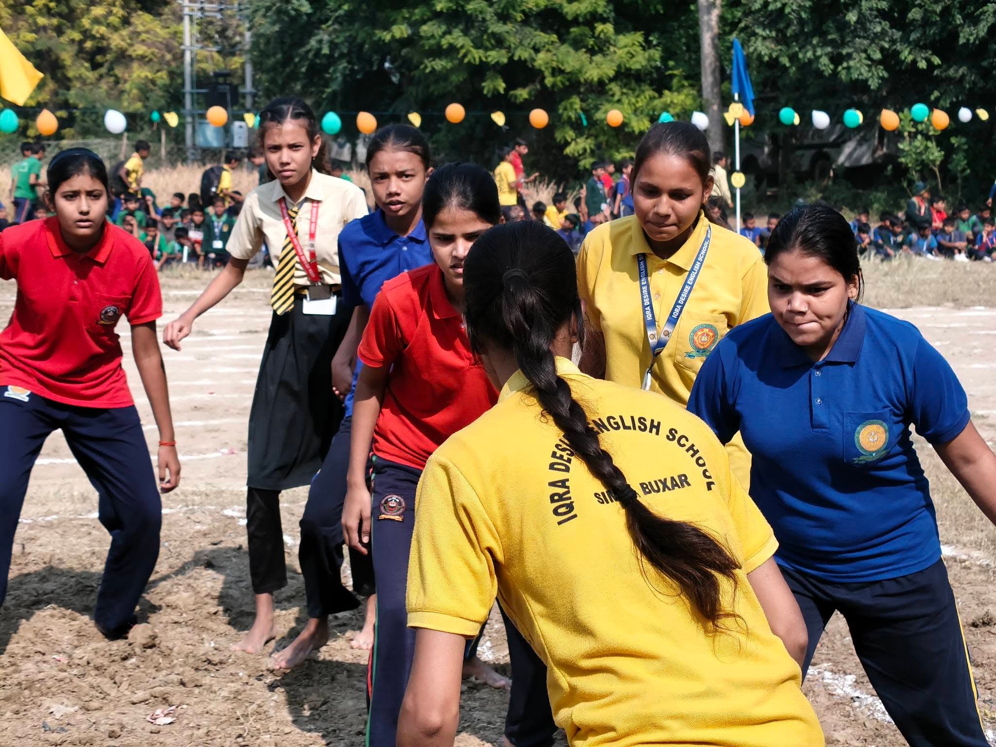 Sports day at school